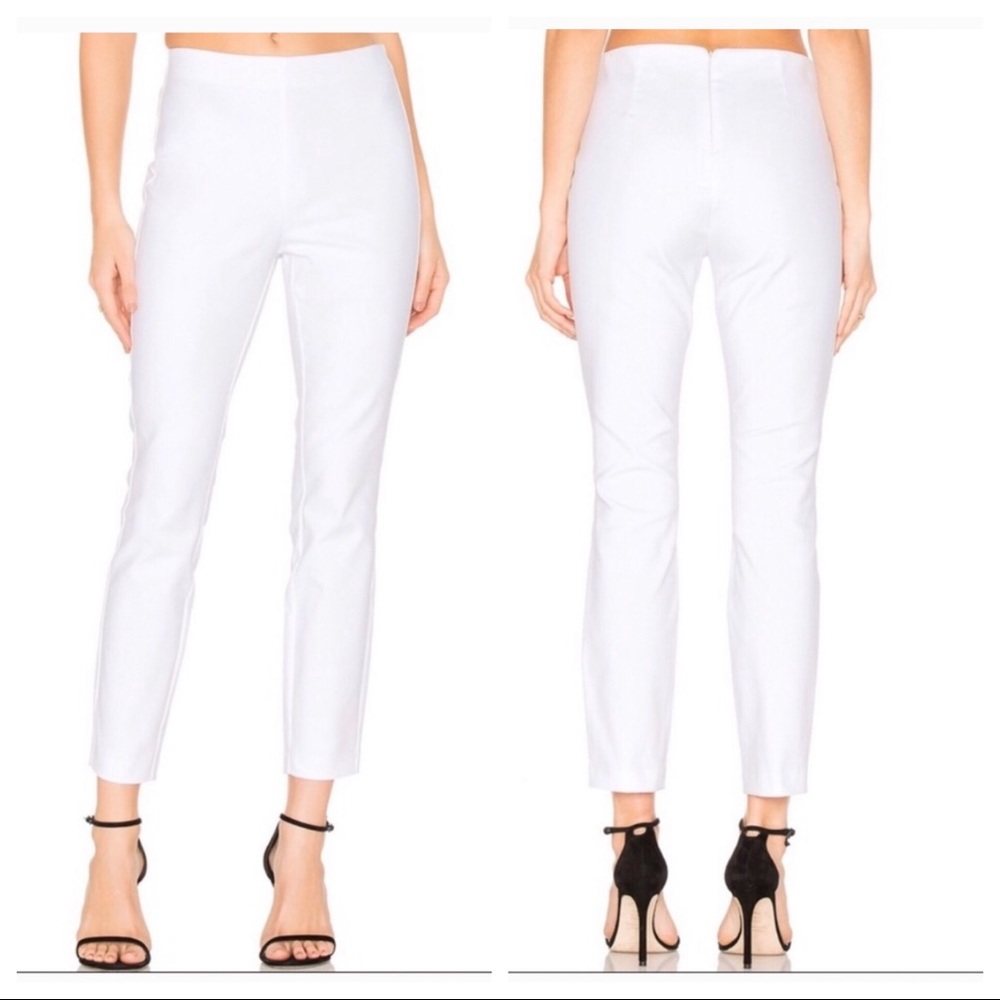 RAG & BONE Simone white trousers pants jeans bottoms